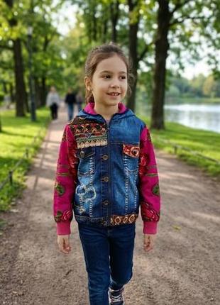 Ветровка куртка на девочку desigual 9-10 лет