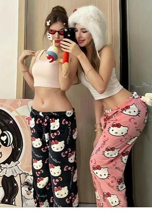 🛋 піжамні штани hello kitty + spider-man | ваш затишний стиль на щодень