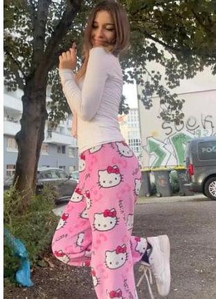🌈 піжамні штани hello kitty&spider-man | затишно, модно, яскраво