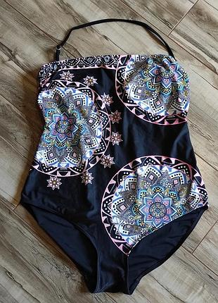 Слитный купальник george с мандалами большого размера eur 48 / u9 20 (3xl / 4xl)