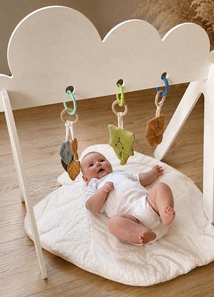 Игровая развивающая стойка baby gym игровой мат