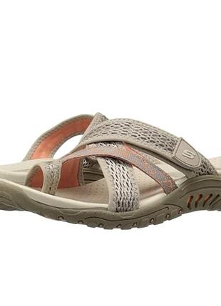 Skechers, супер зручні шльопанці відомого бренду, р.41,5 (27см), оригінал.
