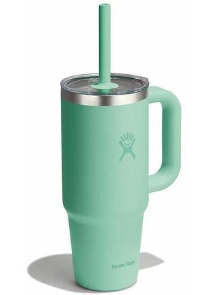Термочашка hydro flask 700 ml travel tumbler clear lid