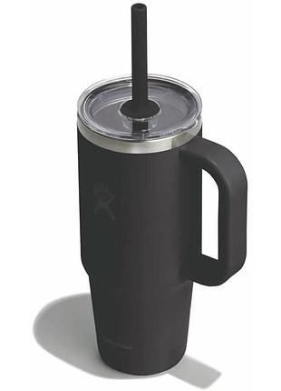 Термочашка hydro flask 700 ml travel tumbler clear lid
