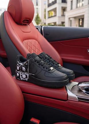 Nike air force 1 low x comme des garçons x supreme black | мужские кроссовки