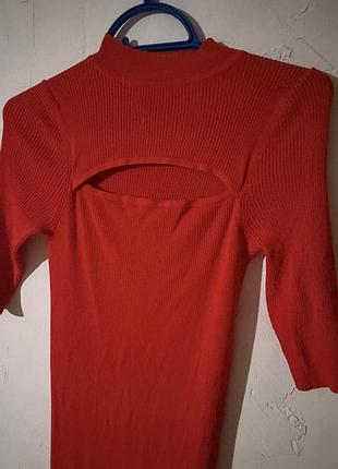 Платье рубчик zara 3
