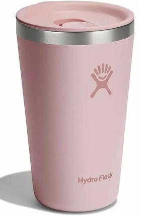 Термочашка hydro flask 450 ml all around tumbler press-in lid