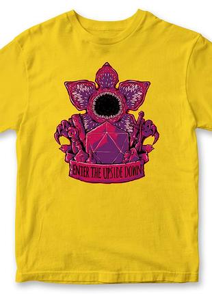 Футболка "stranger things" 2 жёлтый, xl