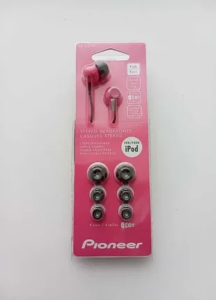 Навушники pioneer se-cl07-p, відкрита упаковка