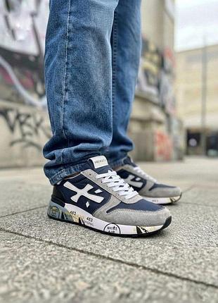 Premiata mick grey/blue 44