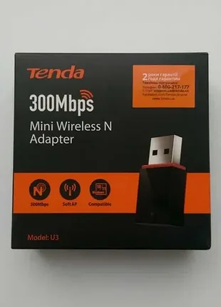 Wi-fi tenda u3 300mbps
