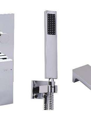 Смеситель для ванны встроенный topaz odiss to-18222-h66