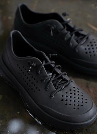 Чоловічі кросівки крокси ємоушн чорні crocs inmotion literide pacer black/black