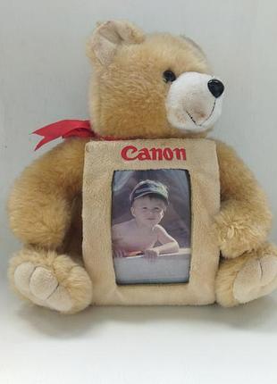Мишка-фоторамка canon.редкая!