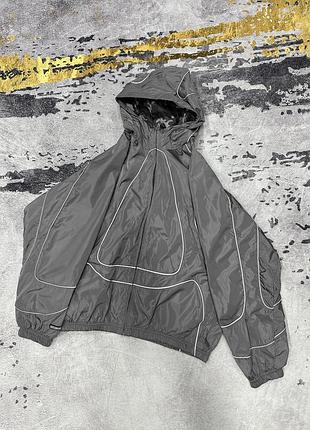 Куртка nike x corteiz серая