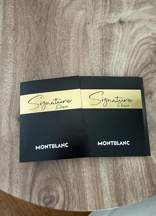 Пробник парфум montblanc signature elixir