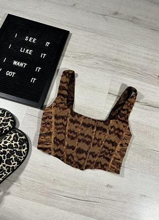 Топ корсет zara