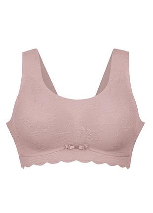 Женский розовый топ мягкая чашка  essentials lace anita 5400