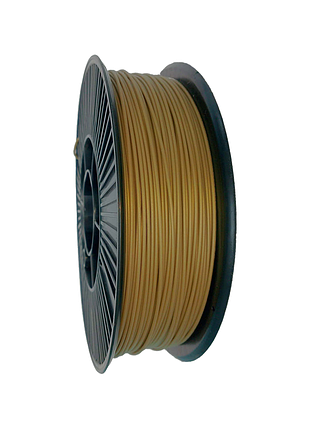 Pla филамент нить пластик для сd печати pochatok filament 1,75 мм. светло-бронзовый металлик (13063)