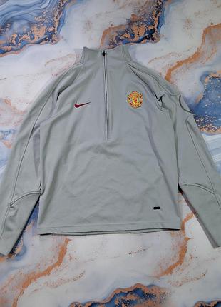 Кофта nike manchester united спортивна 2004/2005 тренувальна реглан