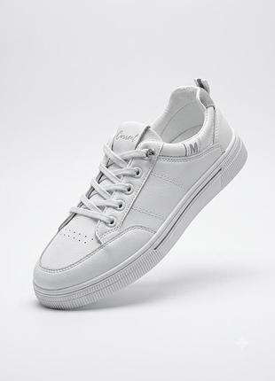 ✨ білі базові кеди classic white 🤍👟