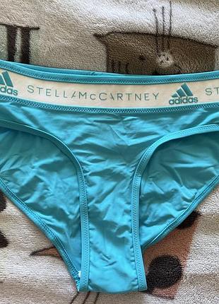 Плавки stella mccartney голубые с белым