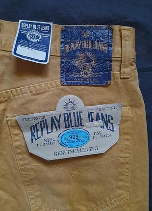Винтажные мужские джинсы replay, made in italy 31