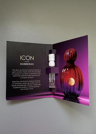 Banderas the icon elixir 1,5 мл | новинка 2026 | пробник семпл
