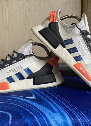 Женские кроссовки adidas nmd white coral