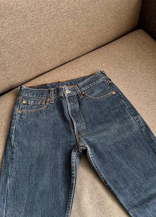 Сині прямі джинси levi’s