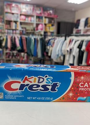 Дитяча зубна паста kid's crest cavity protection