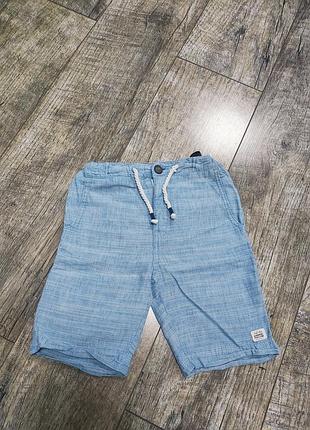 Шорты льняные, h&amp;m, р. 110-116, 5-6 лет