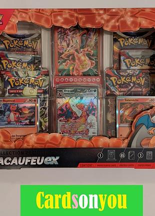 Колекційні картки pokémon 2023 ° collection premium dracaufeu ex