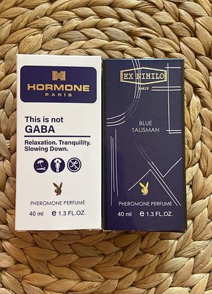 Набір парфумів ex nihilo blue talisman і hormone paris this is not gaba pheromone по 40 мл