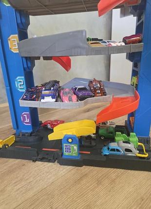 Гараж hot wheels 4