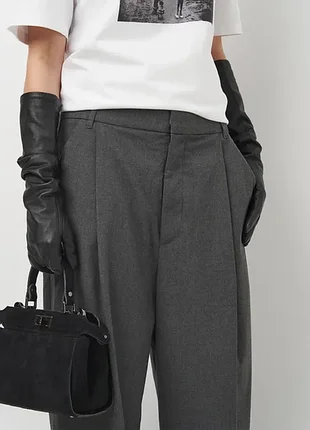Широкие брюки zara