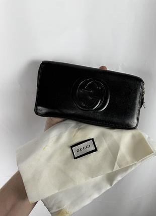 Кожаный кошелек gucci