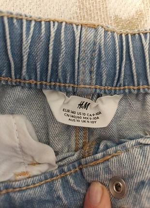 Юбка джинсовая h&amp;m + 2 топика 4