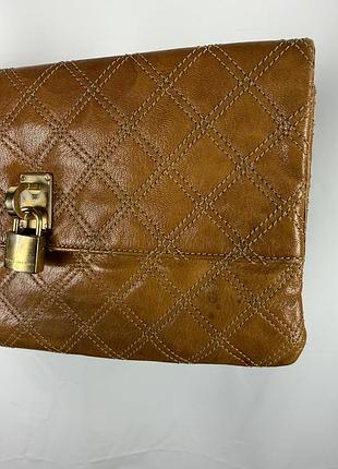 Кожаный клатч marc jacobs 3