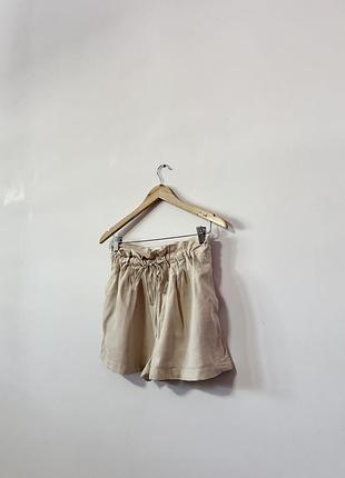 Шорти з натуральної тканини pull&bear🌿