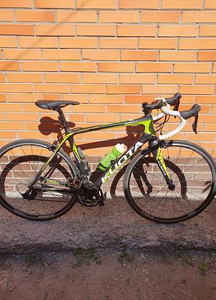 Велосипед kuota kobalt carbon | shimano 105 2×11 | dt swiss | размер l