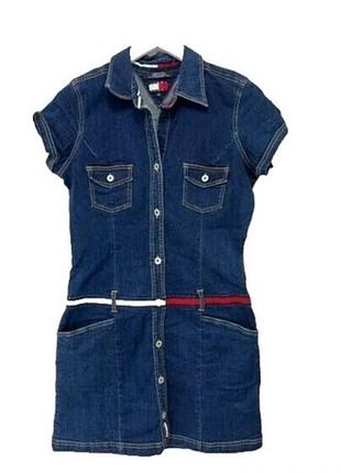 Джинсовое платье от tommy hilfiger