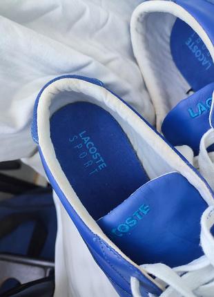 Кеди lacoste blue 41 3