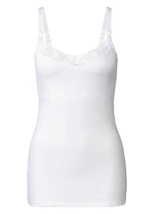 Майка для кормящих мам с вшитым топом набор 2 шт. для женщины esmara lycra® 499415 xl комбинированный