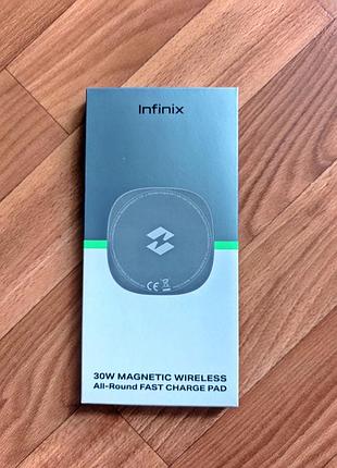 Бездротова зарядна станція infinix 30w