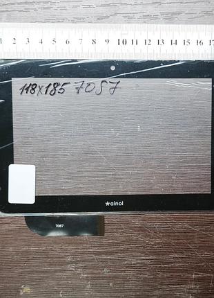 Сенсорне скло китай 118x186 p/n: 7087 / 7087-02