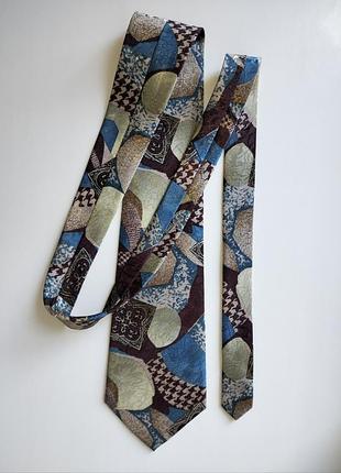 Вінтажна краватка галстук mayfair silks london