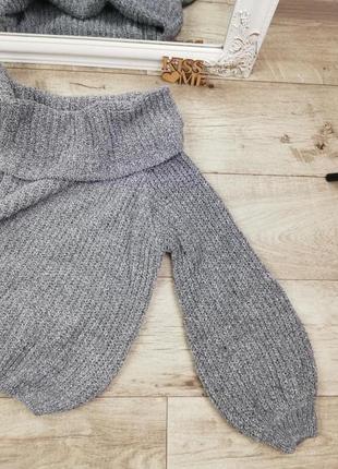 Брендовий шикарний теплий плюшевий светр з об'ємними рукавами primark4 фото