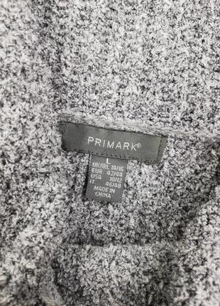 Брендовий шикарний теплий плюшевий светр з об'ємними рукавами primark8 фото
