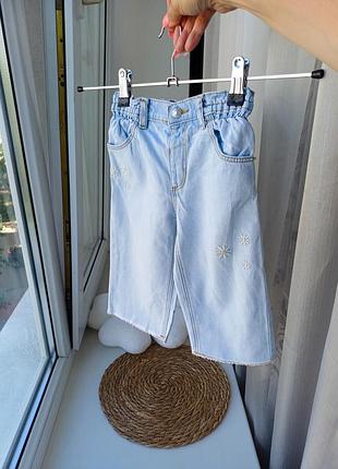 Джинсы палаццо zara